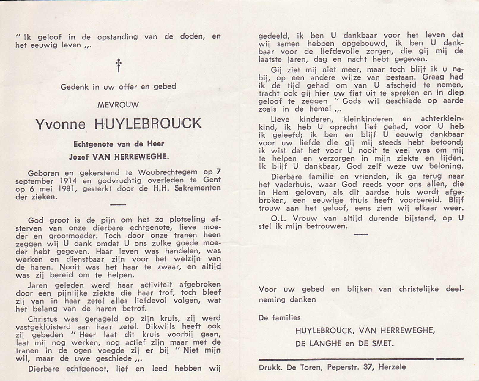 Yvonne Huylebrouck