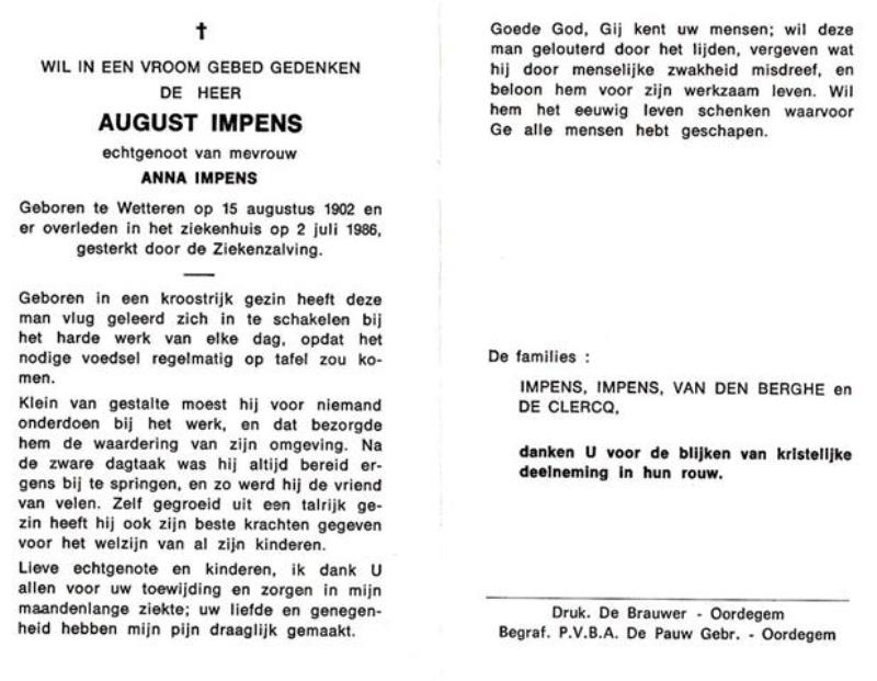 August Impens