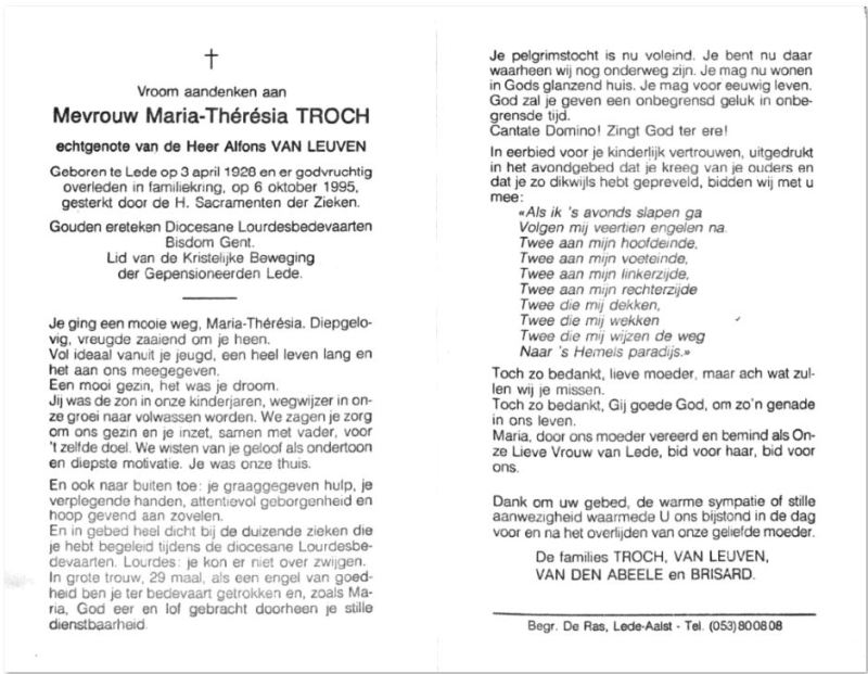 Maria Theresia Antoinetta Troch