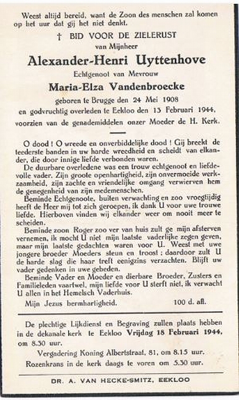 Alexander Henri Uyttenhove