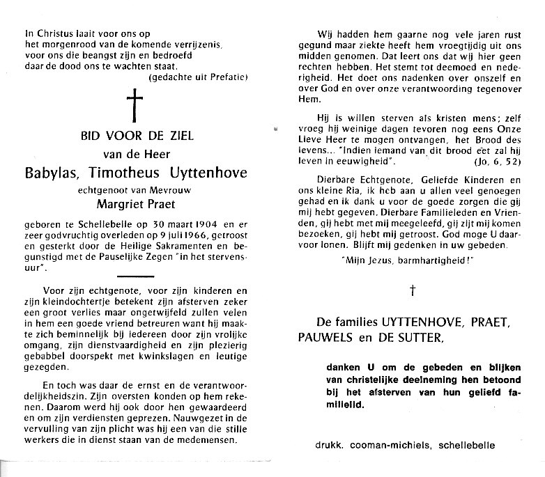 Babylas Timotheus Uyttenhove