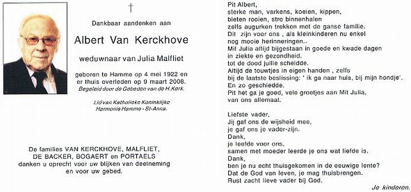 Albert Leonard Maria Van Kerckhove