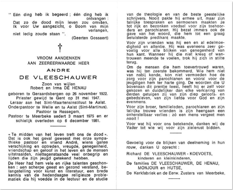 Andre De Vleeschauwer
