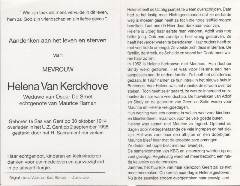 Helen Van Kerckhove