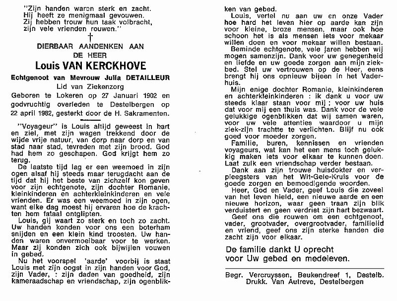 Karel Lodewijk Van Kerckhove