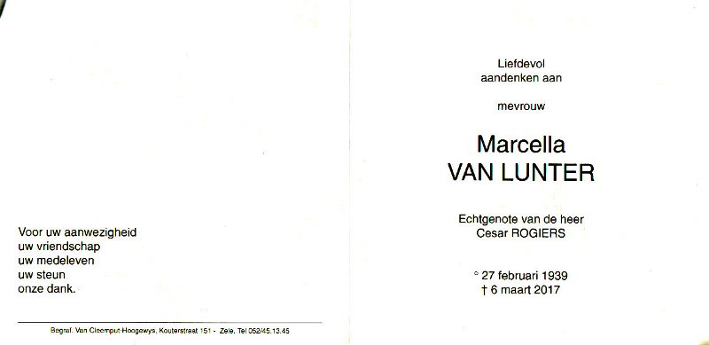 Marcella Amanda Van Lunter
