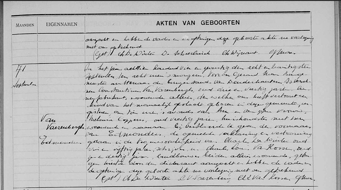 Edmondus Van Vaerenbergh