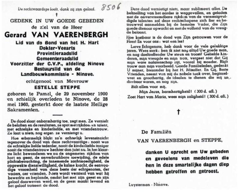 Gerardus Van Vaerenbergh