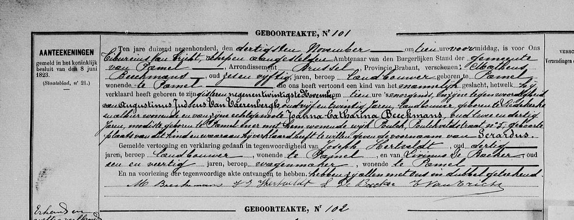 Gerardus Van Vaerenbergh