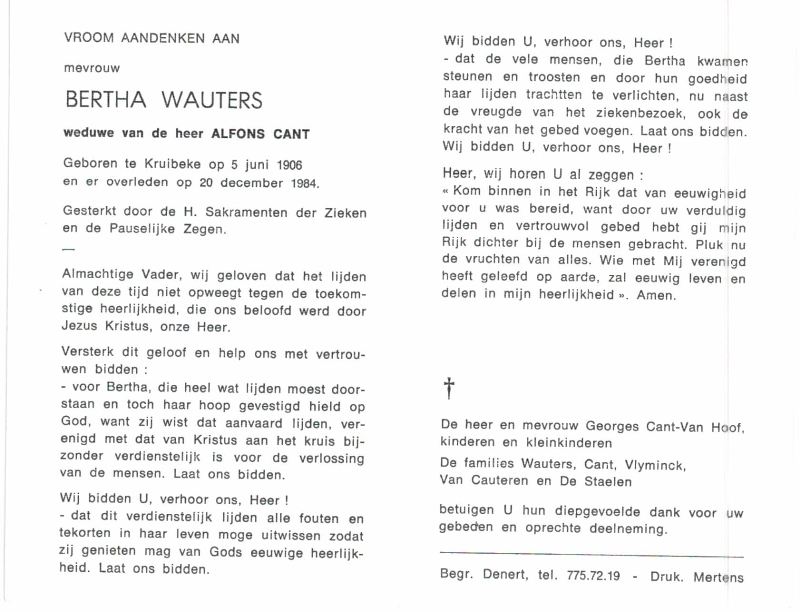 Bertha Lucia Wauters