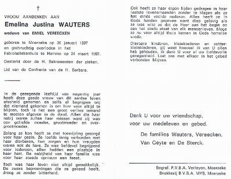 Emelina Justina Wauters