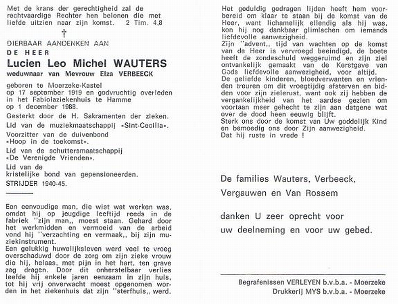 Lucien Leo Michel Wauters