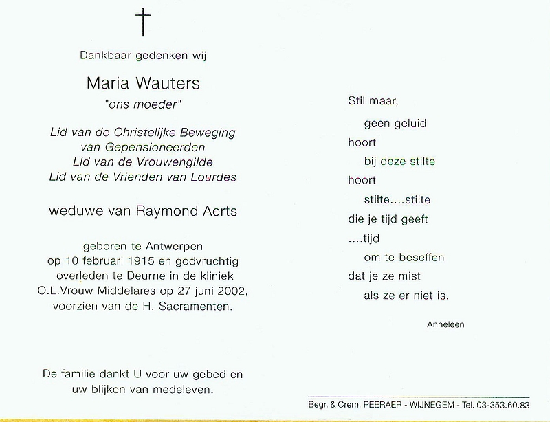 Maria Wauters