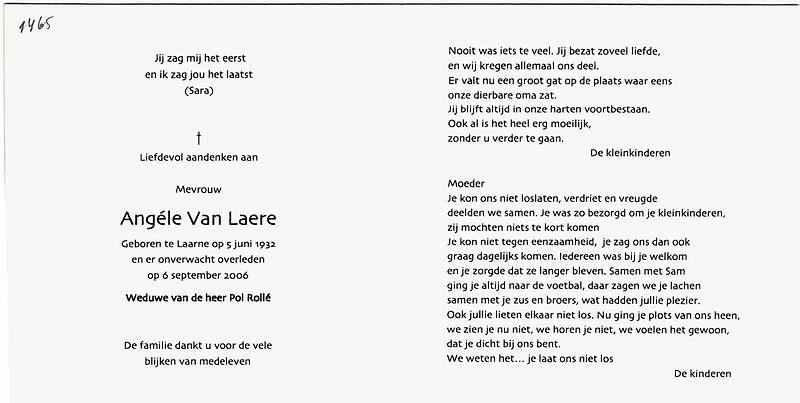 Angele Van Laere