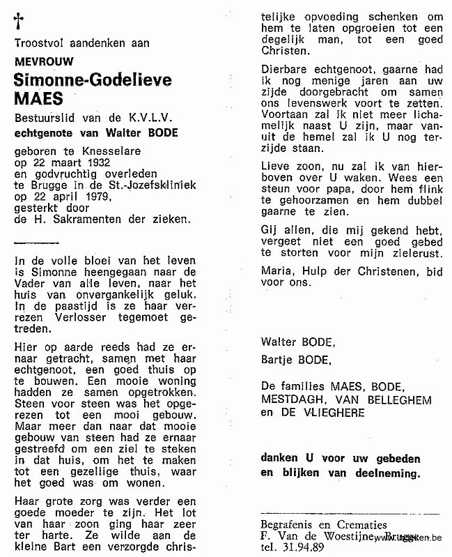 Simonne Godelieve Maes