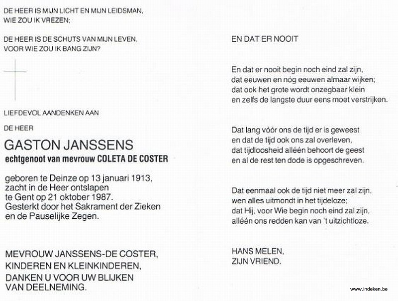Gaston Janssens