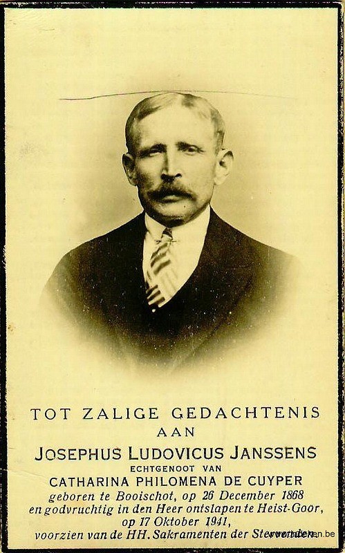 Josephus Lucovicus Janssens