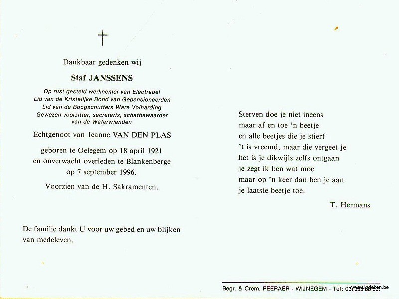 Staf Janssens