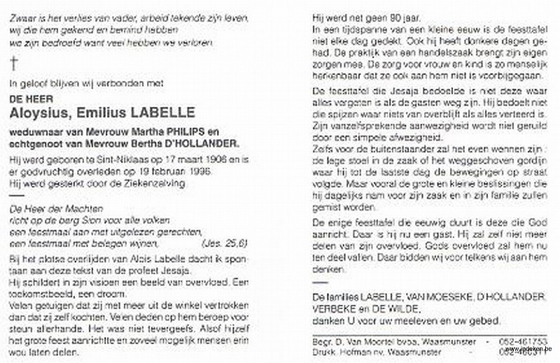 Aloysius Emilius Labelle