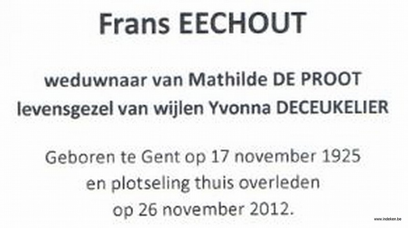 Frans Eechout