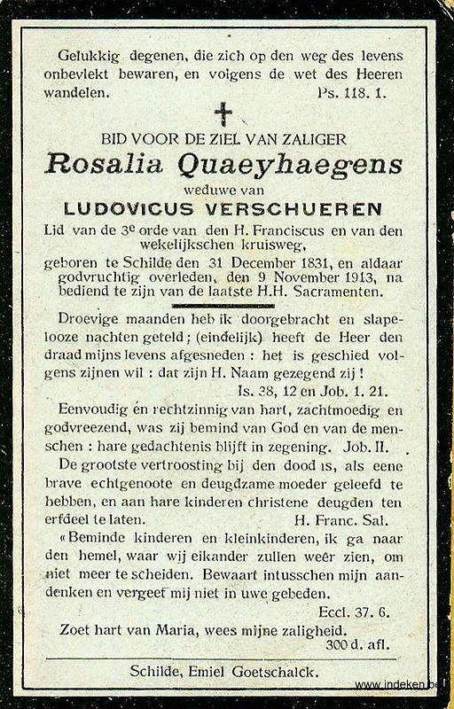 Rosalia Quaeyhaegens