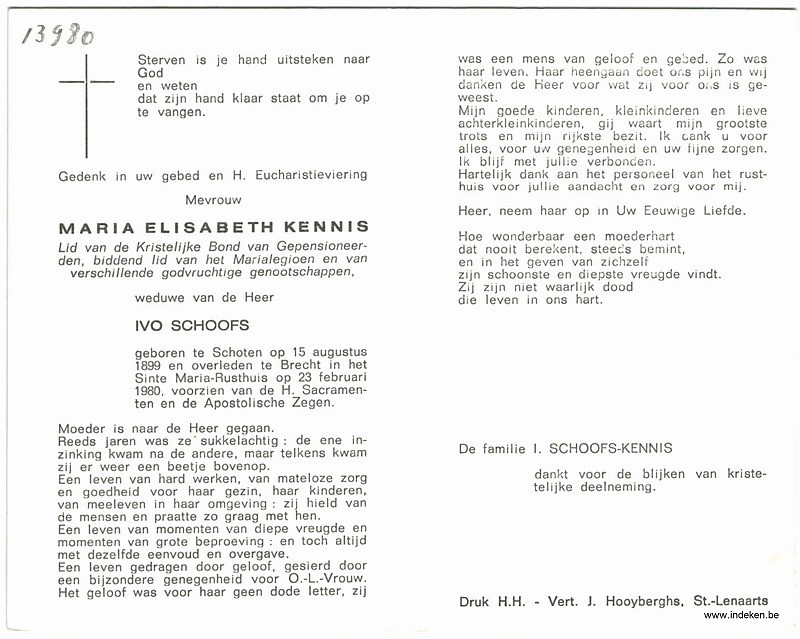 Maria Elisabeth Kennis