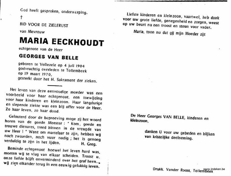 Maria Eeckhoudt