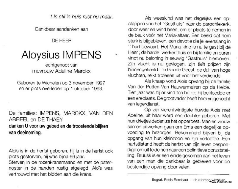 Aloysius Impens