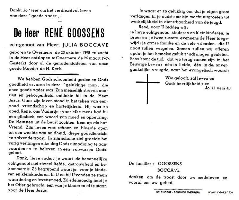 Edmondus Rene Goossens