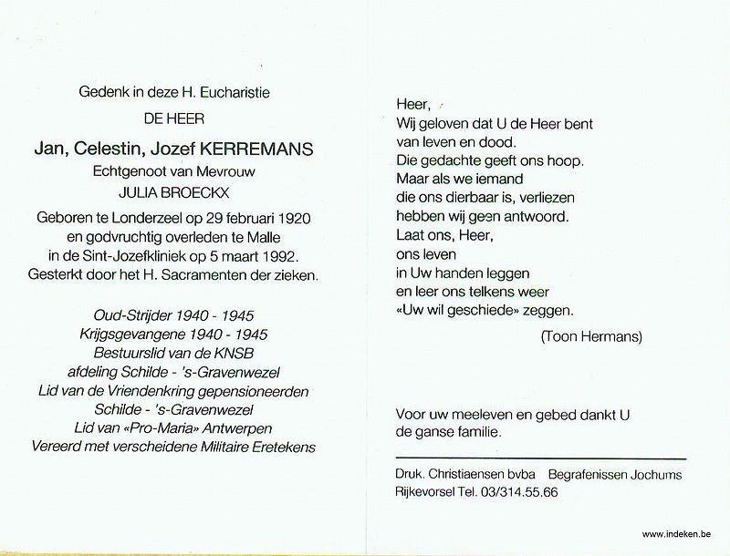 Jan Celestin Jozef Kerremans