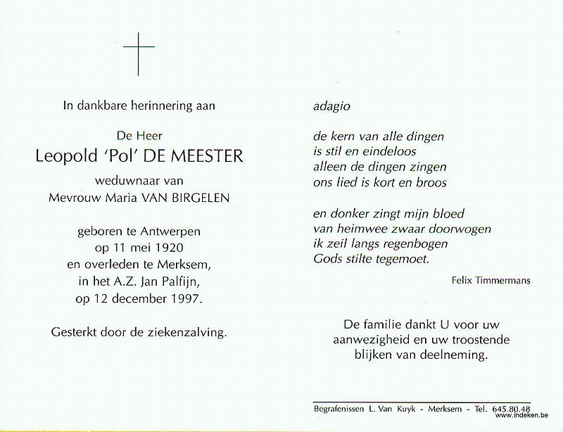 Leopold De Meester