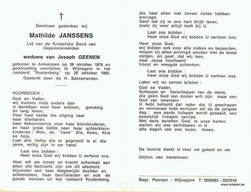 Mathildis Catharina Janssens