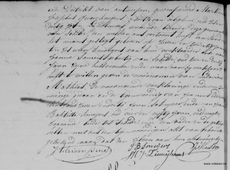 Ludovicus Mathias Quaeyhaegens