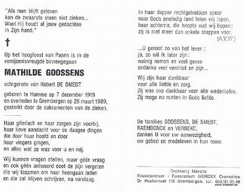 Mathilde Elodie Constance Goossens