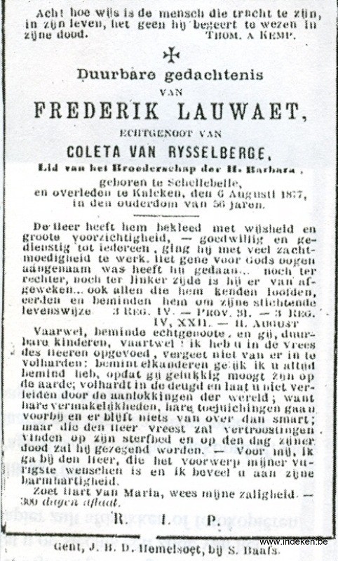 Fredericus Lauwaet
