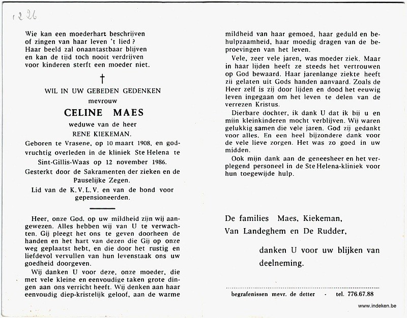 Celina Maria Ludovica Maes