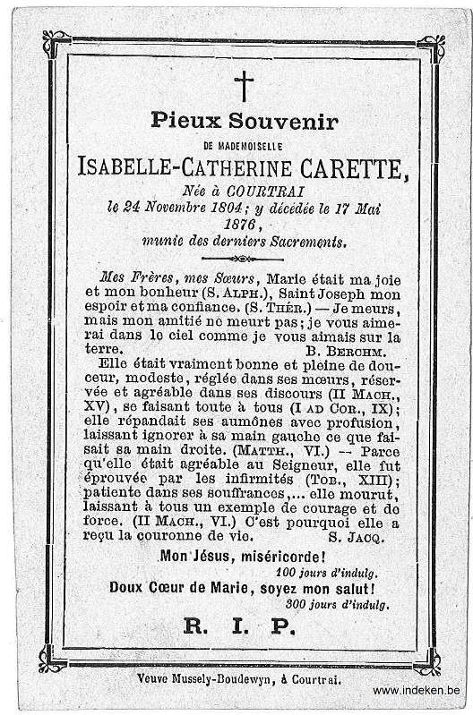 Isabella Catharina Carette