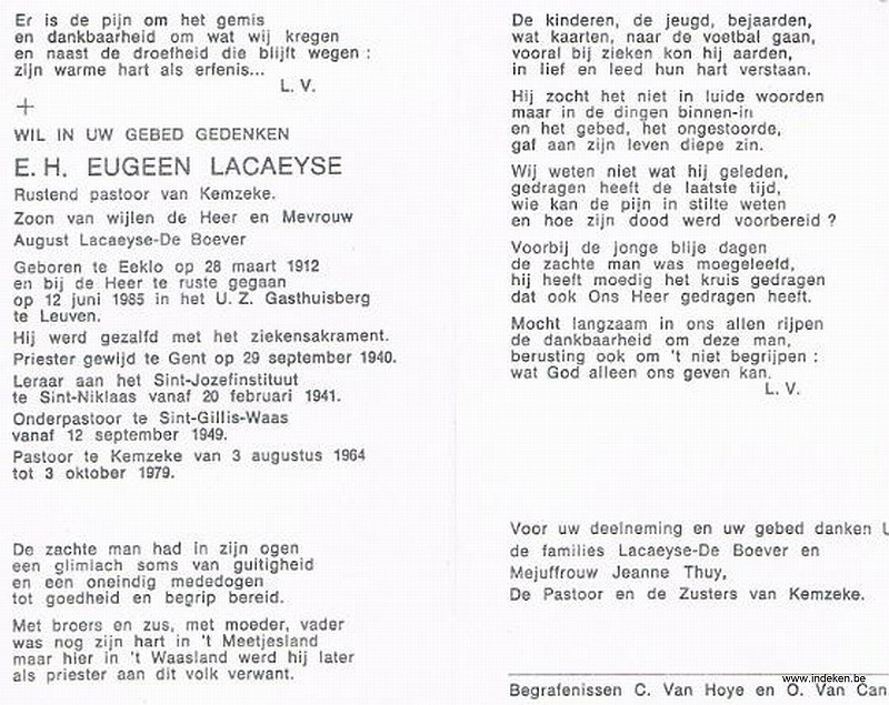 Eugeen Lacaeyse
