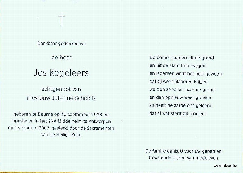Jos Kegeleers