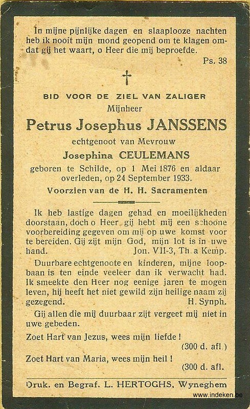 Petrus Josephus Janssens