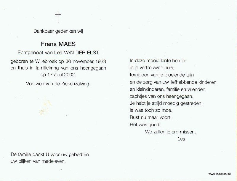 Frans Maes