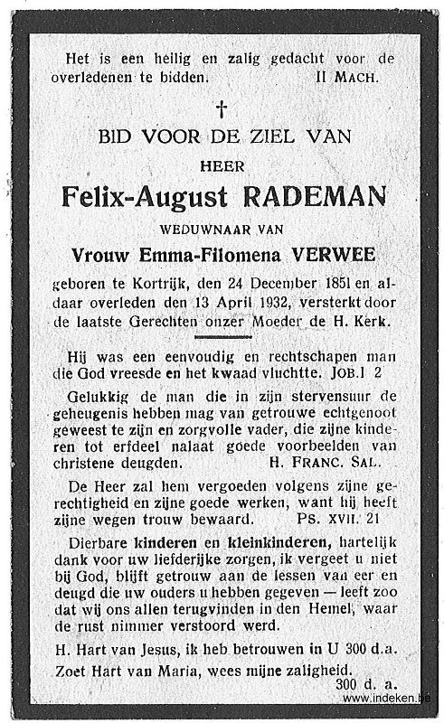 Felix Auguste Rademan
