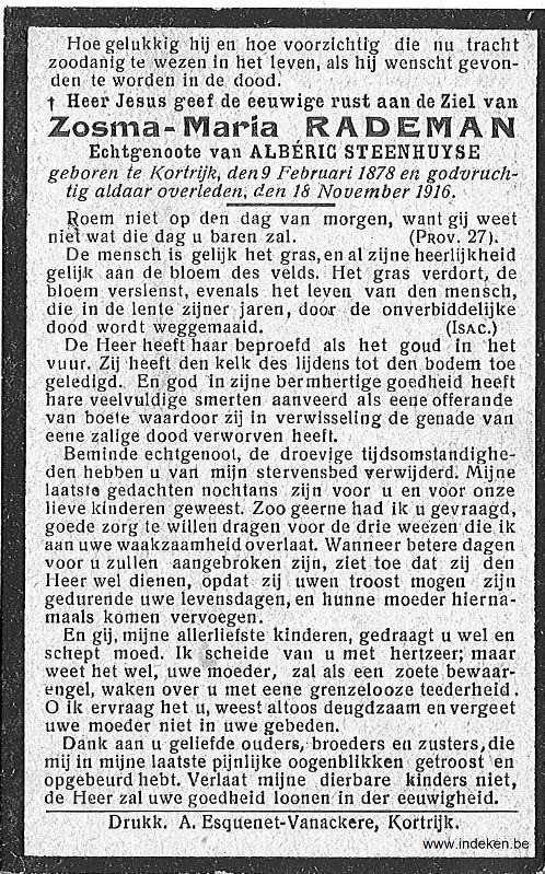 Zosma Marie Rademan