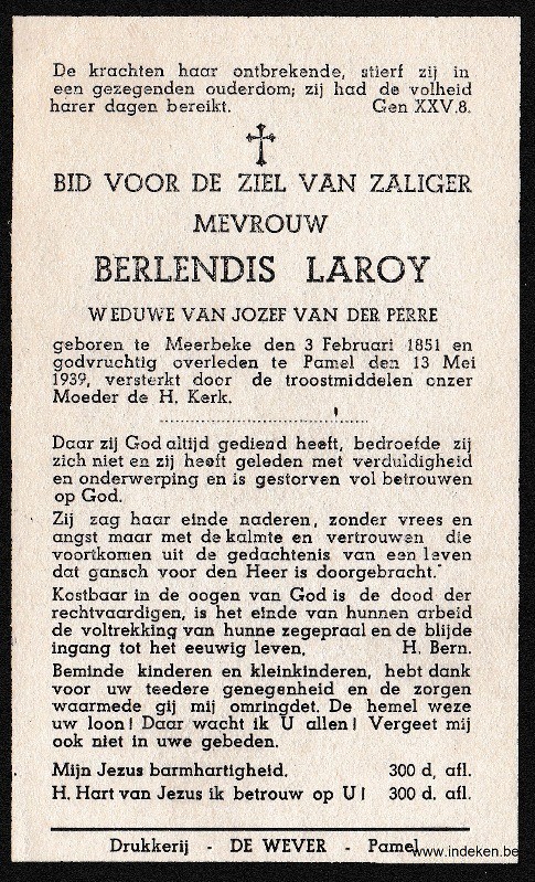 Petronilla Berlindis Laroy