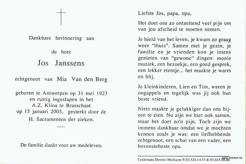 Jos Janssens