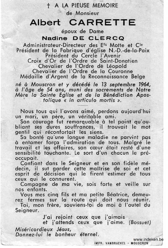 Albert Carrette