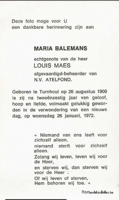 Maria Justina Balemans
