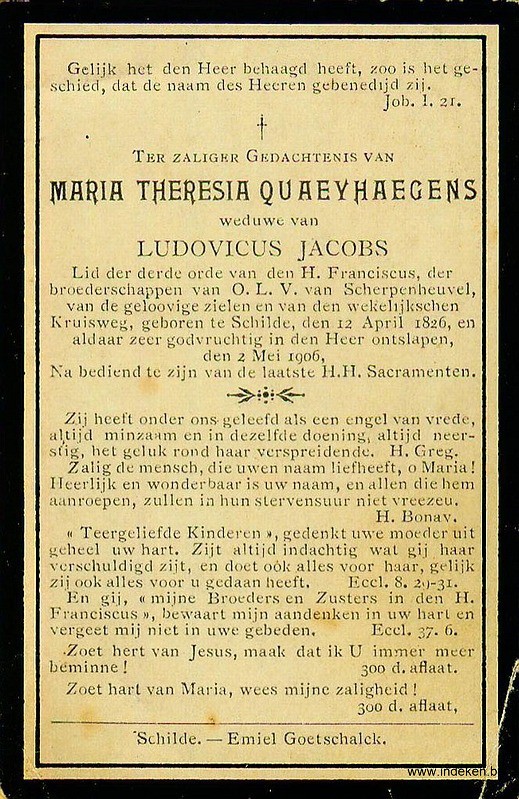 Maria Theresia Quaeyhaegens