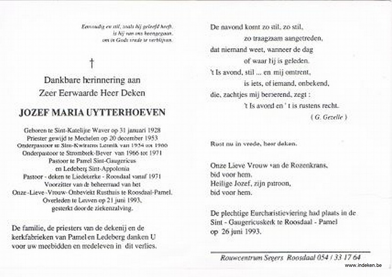 Jozef Maria Uytterhoeven