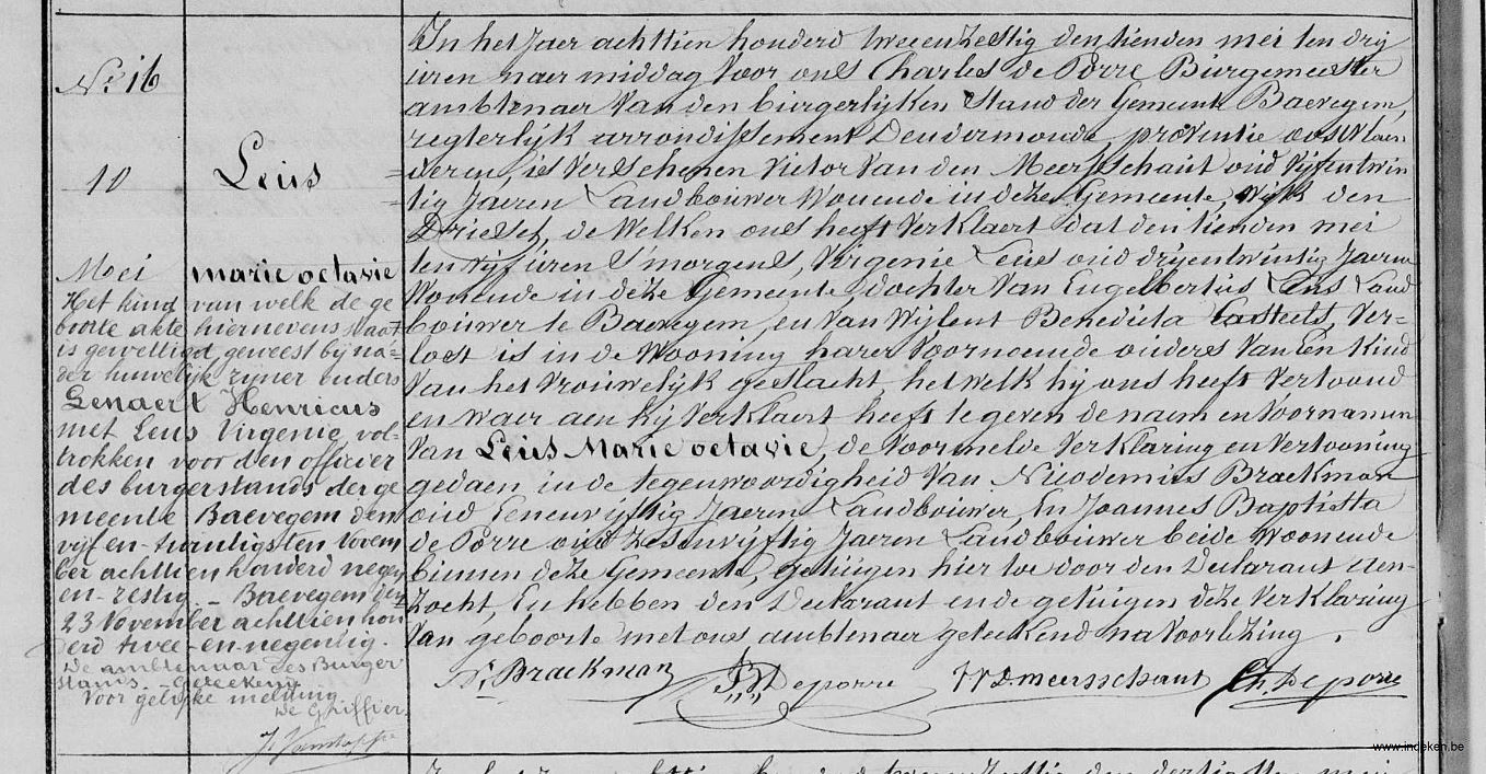 Marie Octavie Lenaert